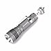 LandFox 5000Lumen CREE 3 Modes Q5 LED Flashlight Mini 18650 Rechargable Torch Light + Charger + Battery (Silver)