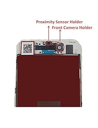 Repuesto de pantalla Premium para iPhone 7G (4,7 pulgadas) - Kit de reparación completo de pantalla LCD táctil 3D, digitalizador táctil LCD de repuesto con cristal templado, herramientas, instrucciones (idioma español no garantizado)