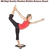 Exercise-Balance-Board-Wooden-Training-Stability-Disc-Wobble-Board-with-Anti-Slip-Surface-Balancing-Training-Equipment-Adjustable-Height-Wobble-Board-for-Adults-Teens-Fitness-Exercise Exercise Balance Board Wooden Training Stability Disc Wobble Board with Anti Slip Surface Balancing Training Equipment…