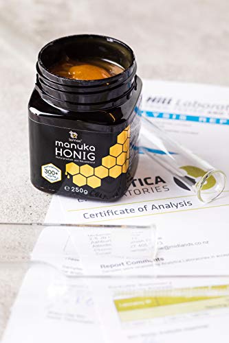 Larnac Manuka Honig 300+ MGO aus Neuseeland, 250g, zertifizierter Methylglyoxalgehalt – Bild 7