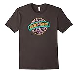 Mens Rick & Morty Blips And Chitz Neon Logo Medium Asphalt