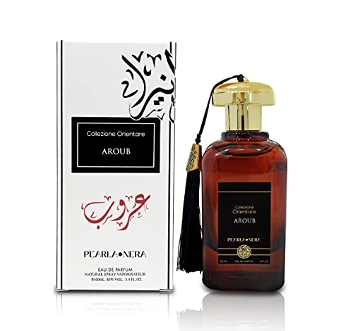 PEARLANERA AROUB, a Fresh, Spicy, Green and Aquatic Scent Accords. Pheromone Perfume, Naturally Alluring: No Additives Needed. 3.4 Oz