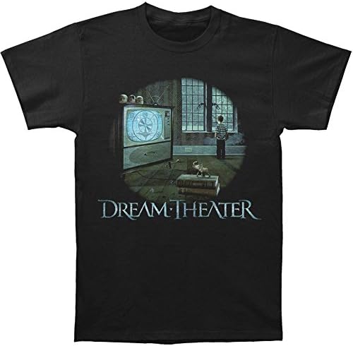 Dream Theater Men's Television Slim Fit T-shirt Small Black