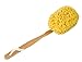 Bath & Shower Body Brush, Long Handled, Faux Sea Sponge Back Scrubber