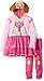 Nickelodeon Girls' Toddler Skye Pup Costume Dress & Legging 2-Piece Bundle Set, Pink/Multi, 4T