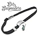 Ear Suspenders Headband for Hearing Aid Retention (Black)