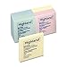3 X Highland Notes, 3 x 3-Inches, Assorted Pastel Colors, 12-Pads/Pack