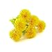 Riverbyland Artificial Flowers Yellow Dandelion 6 Bunches