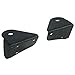 E-Autogrilles 87-06 Jeep Wrangler TJ/YJ LED Light Windshield Mount Corner Relocate Brackets Kit (51-0466)