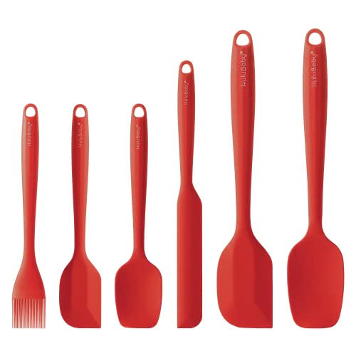 Permanent Replacement Silicone Spatula Set Premium Rubber Spatulas