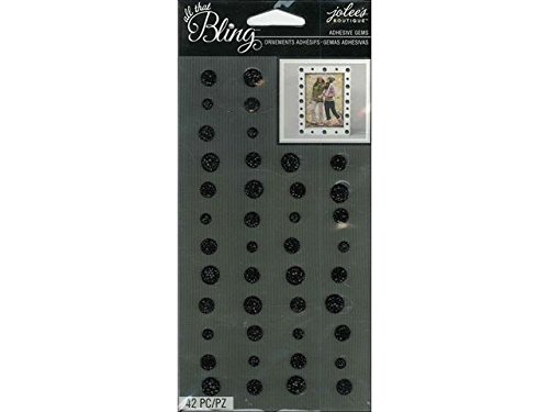 Jolee's Boutique0015586994971 Black Circle Bling GEMS , Other