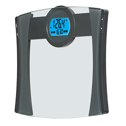 EatSmart Products Precision Calpal Digital Bathroom Scale with 440 Pound Capacity, BMI and Calorie Intake Analysis