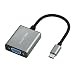 LENTION USB C to VGA Adapter, Type C to VGA Cable Converter Compatible MacBook Pro 13/15/16 (Thunderbolt 3 Port), 2018 2019 MacBook Air & iPad Pro, Samsung, More (Space Gray)