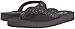 Cobian Women's Braided Bounce Charcoal Flip Flop 8