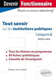 Tout savoir sur les institutions publiques, catégorie C