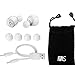 Creazy Mini True Wireless Bluetooth Twins Stereo In-Ear Headset Earphone Earbuds (White)