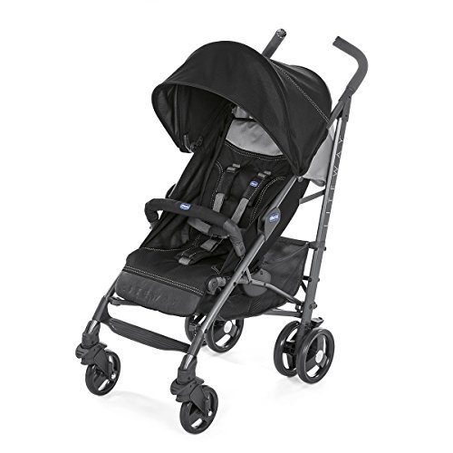 Chicco Poussette Canne Liteway 3 Compacte Et Legere Dossier Inclinable Jet Black Reconditionne Reepeat