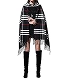 Soft Plaid Check Winter Scarf Warm Oblong 12