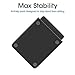 TechMatte Fast Charge Wireless Charging Stand Compatible with iPhone 11, 11 Pro, 11 Pro Max, XS, XS Max, XR (7.5W) Samsung Galaxy S20, S20 Plus, S20 Ultra,Note 10, 9, 8, S10, S9 (10W)