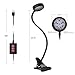 Amsuns Small Grow Lights for Indoor Plants,Clip/USB/Mini/Desk Plant Light with Timer Function Spectrum,Adjustable Single Head Led Lamp for Vegetable/Succulent/Herb/Seedlings/Greenhouse/Garden