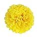SUNBEAUTY Pack of 11 Mixed Royal Blue Green Paper Lanterns Tissue Paper Pom Pom Flowers Party Wedding Valentines Nursery Hanging Decoration