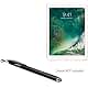Apple iPad (2017) Stylus Pen, BoxWave [AccuPoint Active Stylus] Electronic Stylus with Ultra Fine Tip for Apple iPad (2017) - Metallic Silver