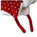 Home Prefer Baby Girls Boys Kids Christmas Hats Soft Cotton Knitted Cap Cute Elk Horn Winter Hat Red L