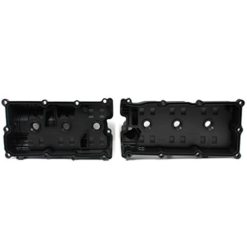Left & Right Engine Valve Cover w/ Gasket & Ignition Coil Set For Nissan 350Z Infiniti FX35 G35 M35 3.5L DOHC