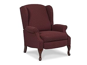 Image of Lane Home Furnishings  Recliner Burgundy/Ivory