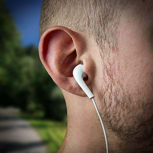 Original-Samsung-Kopfhoerer-2-er-Set-Kopfhoerer-In-Ear-Headset-mit-Anrufannahme-Taste-und-Lautstaerke-Regler-satte-Baesse-Stereo-Sound-EHS64AVFWE-Bulk-Weiss