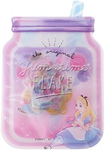 Crux Yum Time Chip & Dale, Winnie The Pooh, Alice in Wonderland, Snoopy Seal Flake Stickers/Pack of 48 (Alice in Wonderland [ 51686 ])