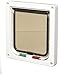 Cat Mate Ani Mate 4 Way Locking Cat Flap, White