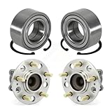 Front Rear Wheel Bearing And Hub Assembly Kit For