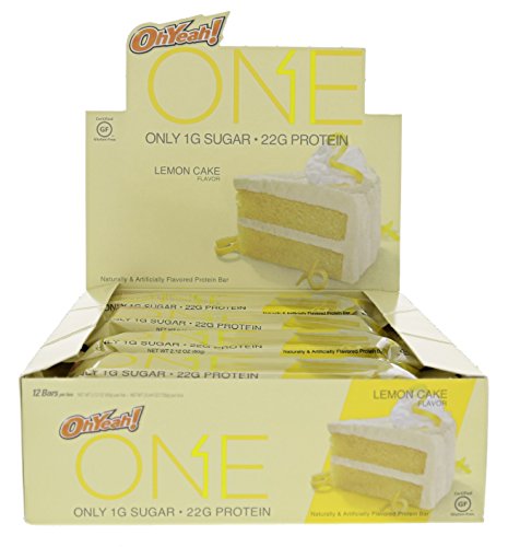 ISS Oh Yeah! One Bar Lemon Cake 24 - 2.12 OZ Bars