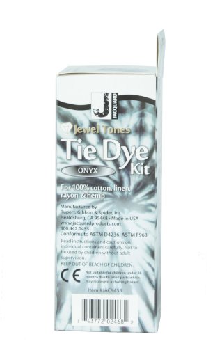 4 Jacquard+Jewel+Tones+Tie+Dye+Onyx