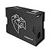 Skque Google Cardboard 2016 Version 2 kit,3D VR Google Carboard Kit 2 Virtual Reality for iPhone 6s/6 Plus/ 6/5s/5c/5 and Galaxy S4/S5/S6 Second-generation Compatible with Android and Apple, Black