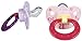 NUK Juicy Orthodontic Pacifier 0-6 Months 2 Ea Styles and colors May Vary (Pack of 2)