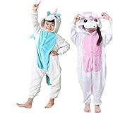 Children's Pajamas Animal Costume Animal Onesie Kids Sleeping Wear Kigurumi Pajamas Cosplay (XXL, unicorn)
