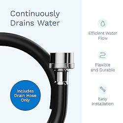 hOmeLabs Dehumidifier Drain Hose, ¾ Inch