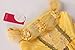 JerrisApparel Princess Belle Costume Deluxe Party Fancy Dress Up for Girls (8 Years, Yellow One)