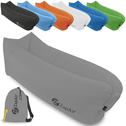 Inflatable Lounger Air Sofa | Easy Blow Up Beach Couch | Lazy Hangout Lounge With Carry Bag | Portable Quick Inflate Indoor or Outdoor Bed | Ideal for Camping, Hiking, Music Festivals And Pool Party