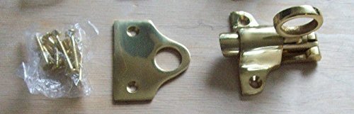 Ironmongery World Spring Loaded Fanlight Catch Fan Light Loft Window Latch So...