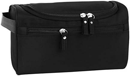 Hanging Travel Toiletry Bag Cosmetic Bag for Men &amp; Women Travel Organizer Bag for Accessories Toiletries Shaving &amp; Makeup(Black)