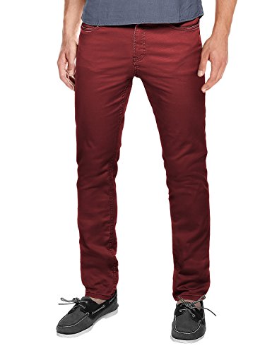 Match Men's Slim Fit Straight Leg Casual Pants(32, 8032 Red)