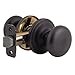 Kwikset Juno Interior Passage Door Knob, Handle For Closet and Hallway Doors, Non-Locking Doorknob in Venetian Bronze, with Microban Protection