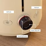 Bosch MyMoment 2-Slice Toaster Cream with Bun Warmer Reheat Defrost view 10