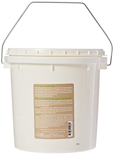 Soothing Touch W67365LG1 Salt Scrub Lemongrass Green Tea, 10-Pound