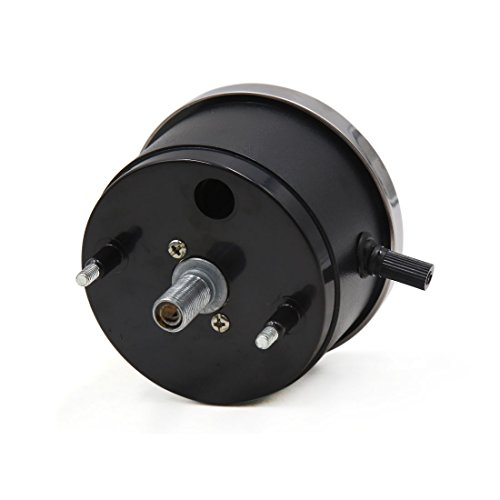 uxcell 0-120km/h Black Rectangle Analog Odometer Motorcycle Speedometer Gauge for GN