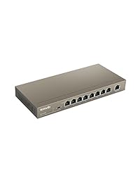 tenda tef1109p, 9 Port no administrado Tenda de 109.4 yard, interruptor con 8 puertos PoE