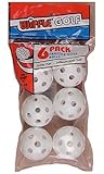 Wiffle Practice Golf Balls - 6 Pack